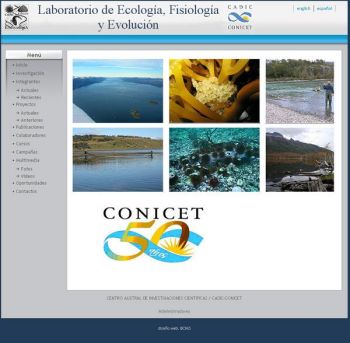 Diseño y programación de Blogs: CadicConicet