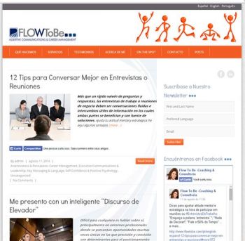 Diseño y programación de Blogs: Flowtobe
